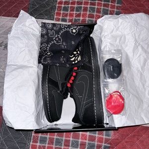 Travis Scott x Air Jordan 1 Retro Low OG SP 'Black Phantom'